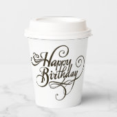 Gobelets En Papier Bonne collection Classic Anniversaire (Recto)