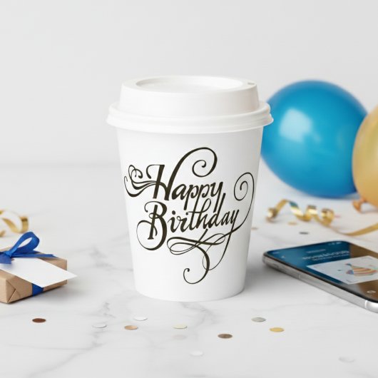 Gobelets En Papier Bonne collection Classic Anniversaire