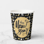 Gobelets En Papier Bonne fête du Nouvel An (Verso)