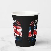 Gobelets En Papier Bonne fête du travail (Gauche)