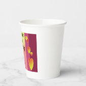 Gobelets En Papier Bonne journée. (Gauche)