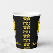 Gobelets En Papier Bonne journée ensoleillée (Droite)