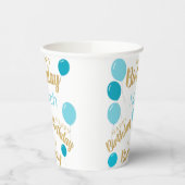 Gobelets En Papier Bonne marche anniversaire anniversaires tasse de p (Gauche)
