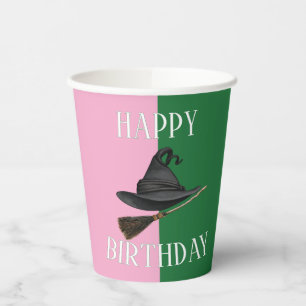 Gobelets En Papier Bonne sorcière mauvaise sorcière Anniversaire - Pi