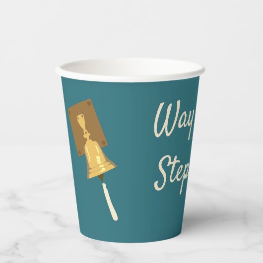 Gobelets En Papier Bonnet de cancer sonnante, Traitement fini (Recto)