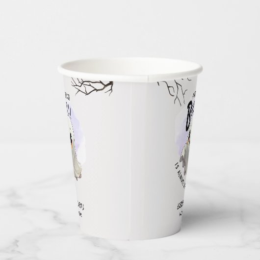 Gobelets En Papier Boo Baby shower Halloween thème Mignonne fête (Droite)