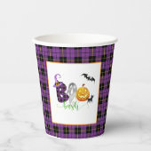 Gobelets En Papier Boo-Bash Coupe de papier d'anniversaire - Hallowee (Recto)