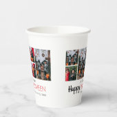 Gobelets En Papier Boo citrouille jack-o-lanterne Halloween Collage p (Gauche)