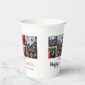 Gobelets En Papier Boo citrouille jack-o-lanterne Halloween Collage p (Droite)