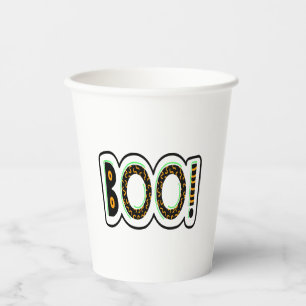 Gobelets En Papier BOO Halloween