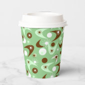 Gobelets En Papier Boomerangs rétro tasses de papier (Verso)