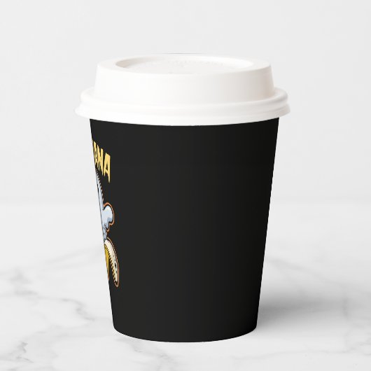 Gobelets En Papier Boonana Cute Ghost Banana Halloween (Gauche)