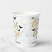 Gobelets En Papier Boos & Booze Halloween Party (Droite)