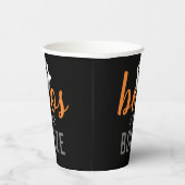 Gobelets En Papier Boos et Booze Halloween Party (Droite)