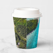 Gobelets En Papier Bora Bora - Chemin Vers L'Océan (Droite)