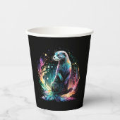 Gobelets En Papier Bord Spectrum : Les Otter Glow (Recto)