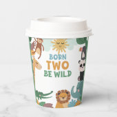 Gobelets En Papier Born Two Be Wild Boy  (Verso)