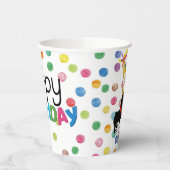 Gobelets En Papier Boston Terrier coupe d'anniversaire de papier Mira (Gauche)