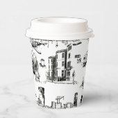 Gobelets En Papier Boston Toile (Droite)