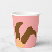 Gobelets En Papier Bottes Cowboy (Recto)