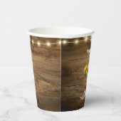 Gobelets En Papier Bottes de Cow-boy Tournesol Mariage Western (Droite)