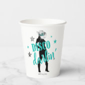Gobelets En Papier Bottes 'n Bling Disco Darlin' ID Turquoise925 (Verso)