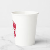 Gobelets En Papier Bouclier Phi Sigma Kappa (Gauche)