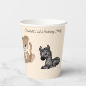 Gobelets En Papier Bouddles 1er anniversaire (Verso)