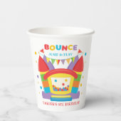 Gobelets En Papier Bounce House Anniversaire (Verso)