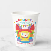 Gobelets En Papier Bounce House Anniversaire (Recto)