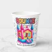 Gobelets En Papier Bounce House Anniversaire Bash (Recto)