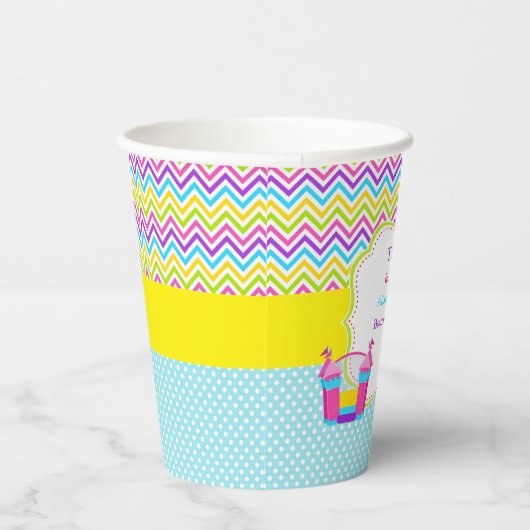 Gobelets En Papier Bounce House Bouncy Castle Anniversaire (Droite)