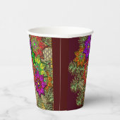 Gobelets En Papier Bouquet de Noël (Droite)