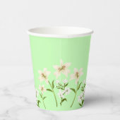 Gobelets En Papier Bouquet fleur sauvage simple mariage fleurie (Droite)