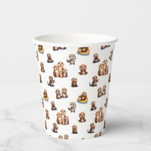 Gobelets En Papier Boutons adorables !