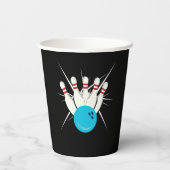 Gobelets En Papier Bowling Bliss (Verso)