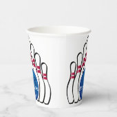 Gobelets En Papier Bowling Design Paper Cup (Droite)