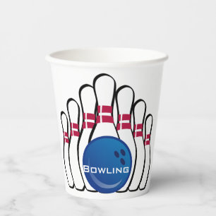 Gobelets En Papier Bowling Design Paper Cup