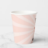 Gobelets En Papier Bowling Grève Un Amusant Anniversaire Rose Gold Gi (Recto)