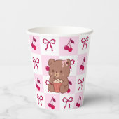 Gobelets En Papier Bows & Bears Paper cups (Verso)