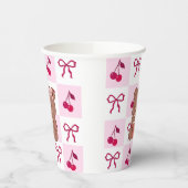 Gobelets En Papier Bows & Bears Paper cups (Gauche)