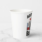 Gobelets En Papier Boxe Anneau AJOUTER NOM Boxer Gym Speed Sac (Droite)