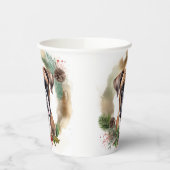 Gobelets En Papier Boxer Christmas Wreath Festive Pup (Gauche)