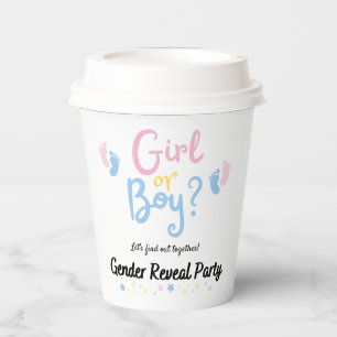 Gobelets En Papier Boy or Girl? Gender Reveal