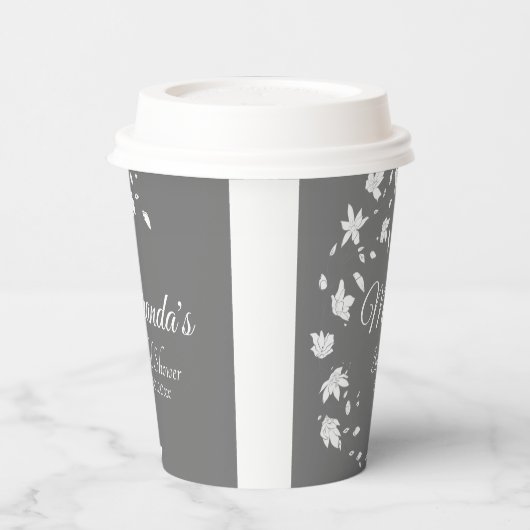 Gobelets En Papier Bridal Shower (Gauche)