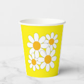 Gobelets En Papier Bright and Bold Daisy (Verso)