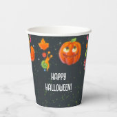 Gobelets En Papier Bright Halloween Party Paper cup (Verso)