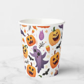 Gobelets En Papier Bright Halloween Tasses en papier - Festive tasses (Gauche)