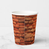 GOBELETS EN PAPIER BRIQUE ROUGE (Droite)
