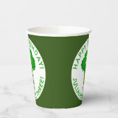 Gobelets En Papier Brocoli dansante mignonne anniversaire personnalis (Gauche)